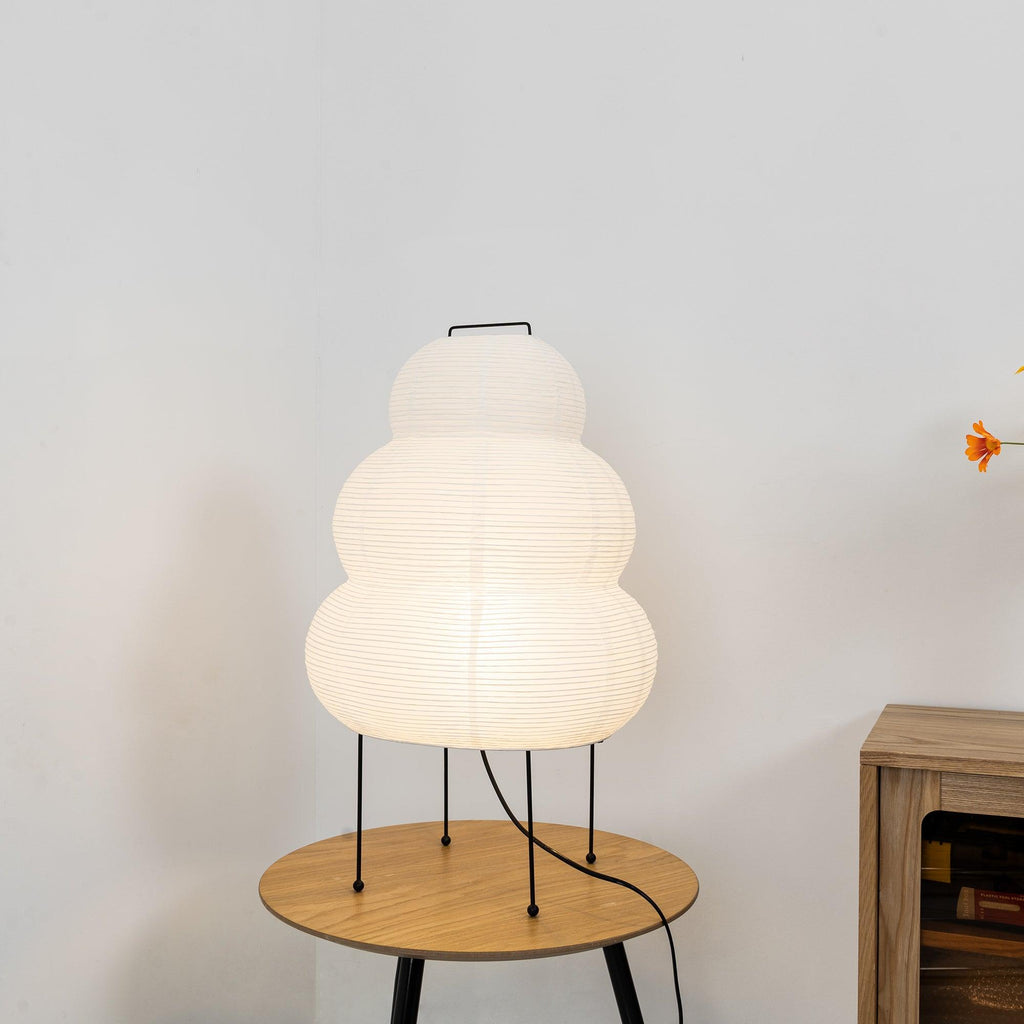 Table Lamp, Xuanzhi, Handmade Mulberry Paper Shade, E26/E27, Plug-In