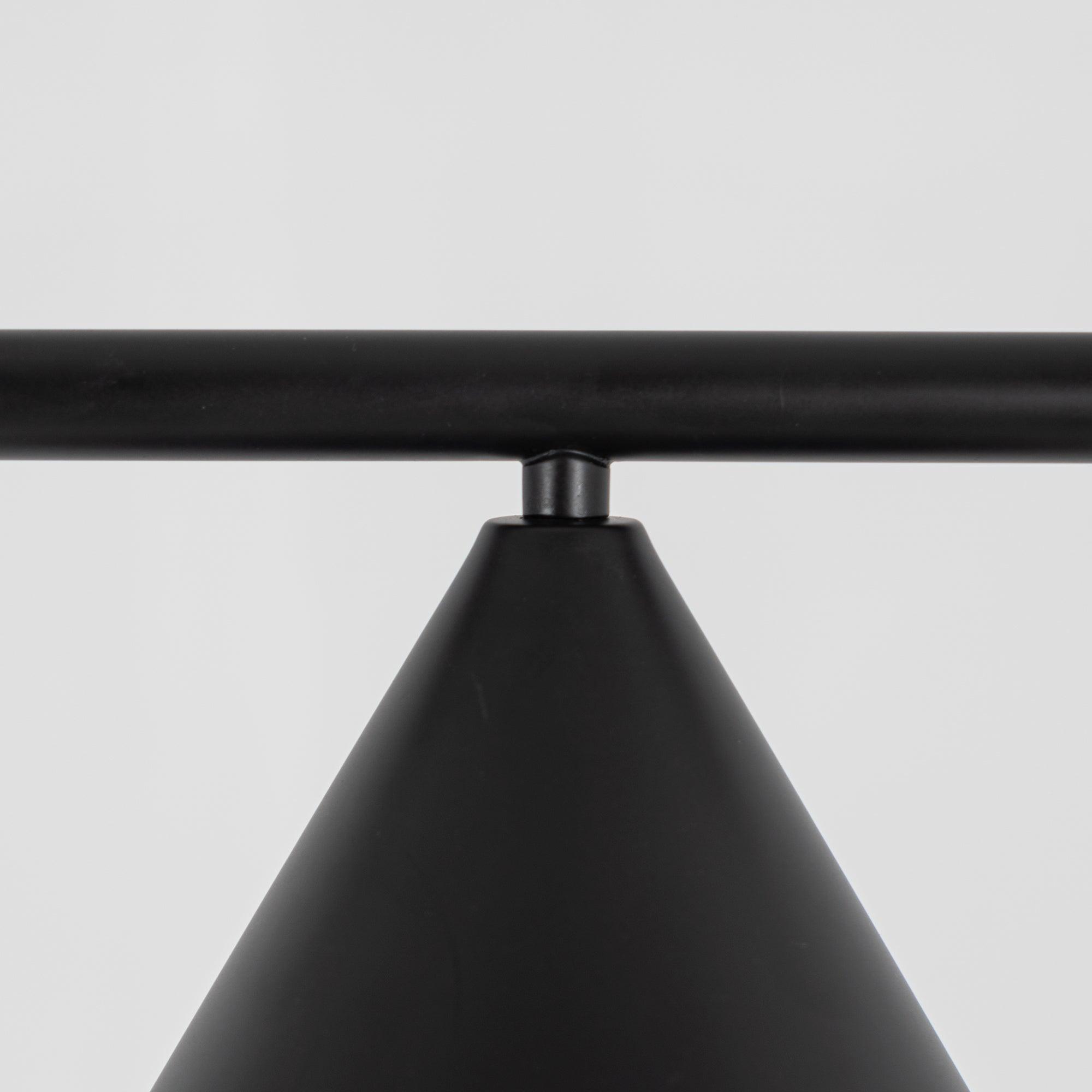 Captain Flint Floor Lamp, Carrara Marble Base, Spinning Opal Cone, E26/E27