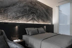 LED bedside reading light flush position detail