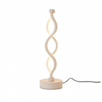 Spiral LED bordlampe, dæmpbar 10W, USB-drevet, 12 tommer