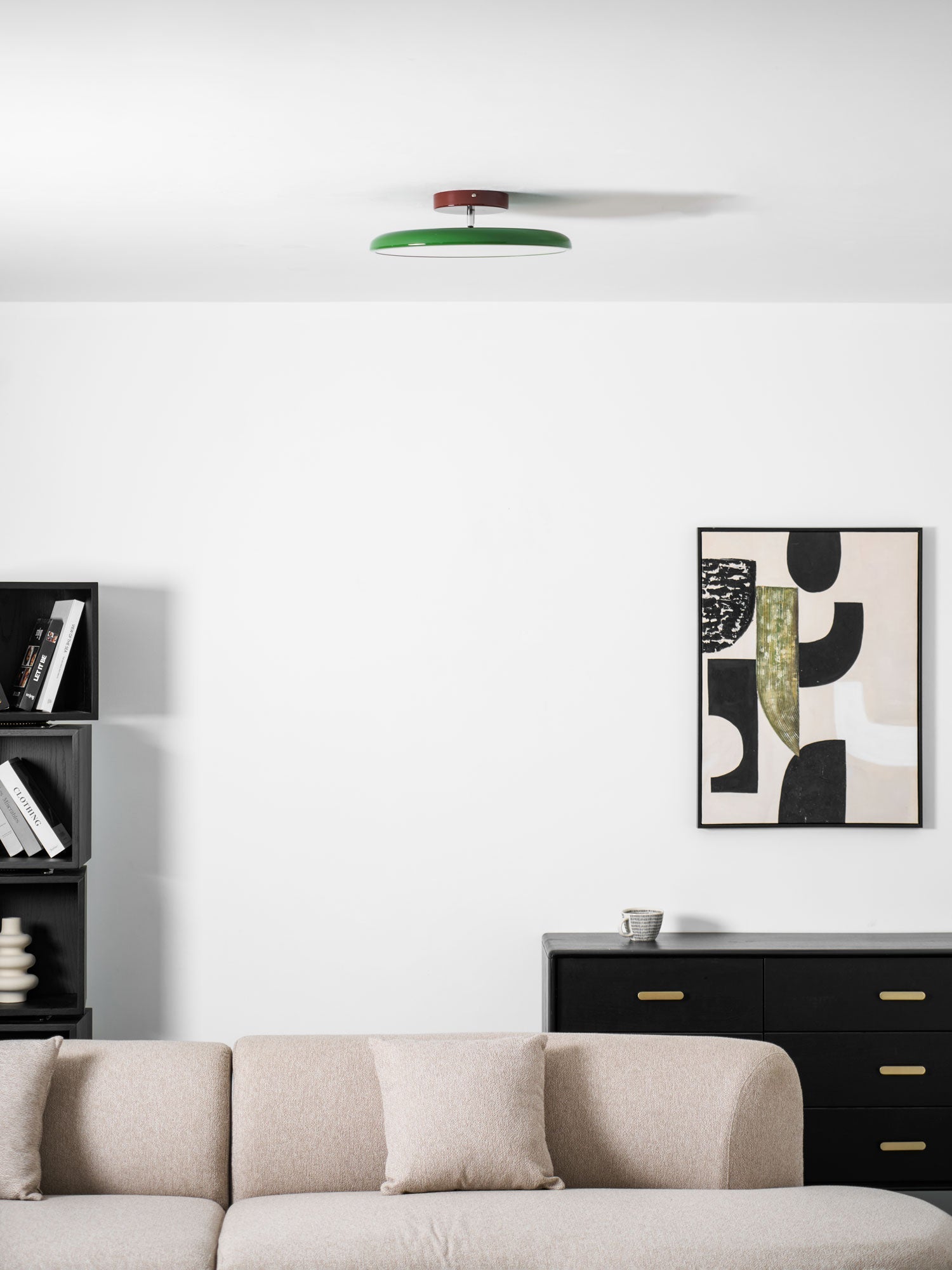 Loftlampe, Drift justerbar svingarm, akrylskærm, integreret LED