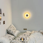 Aurum Sphere Væglampe, Spejlpoleret Metal, Integreret LED