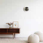 Aurum Sphere Væglampe, Spejlpoleret Metal, Integreret LED
