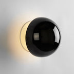 Aurum Sphere Væglampe, Spejlpoleret Metal, Integreret LED