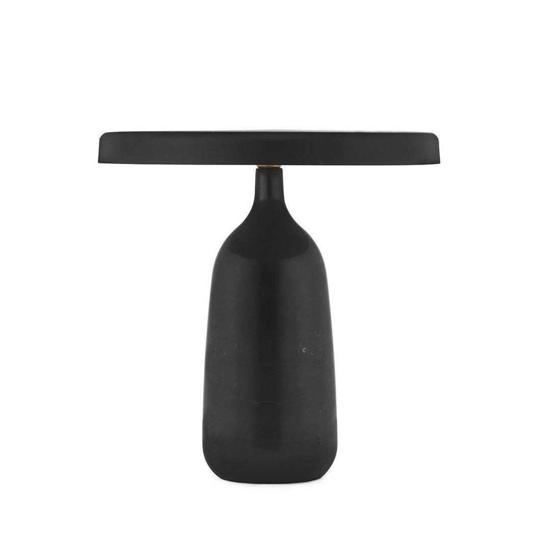 Another close silhouette of the black Clérachic table lamp against a plain white background, cropped slightly tighter.
