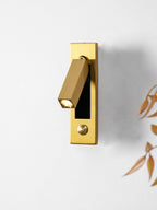 Indbygget væglampe til sengebord, foldbar læselampe, LED 3000K, dæmpbar