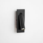 Indbygget væglampe til sengebord, foldbar læselampe, LED 3000K, dæmpbar