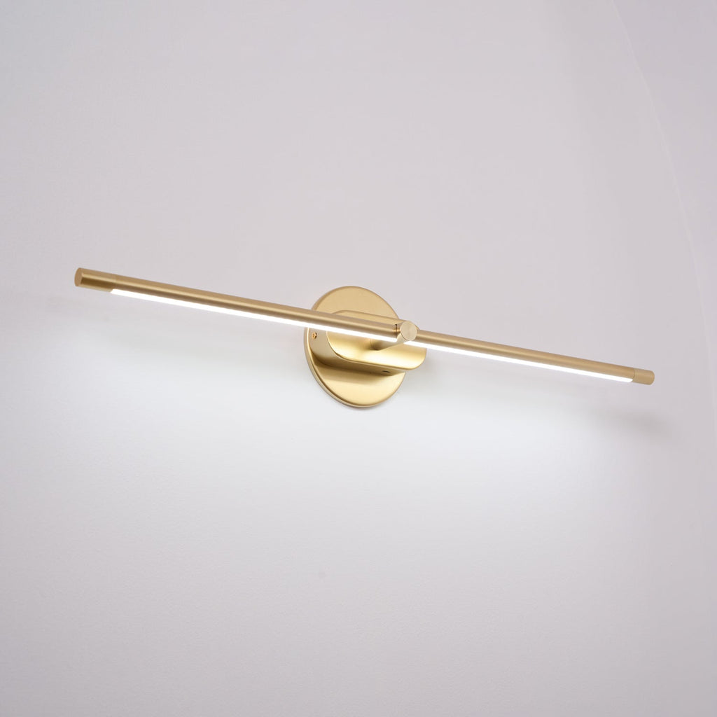 Wall Lamp, Rechargeable Cordless Linear LED, USB, Remote Dimmable