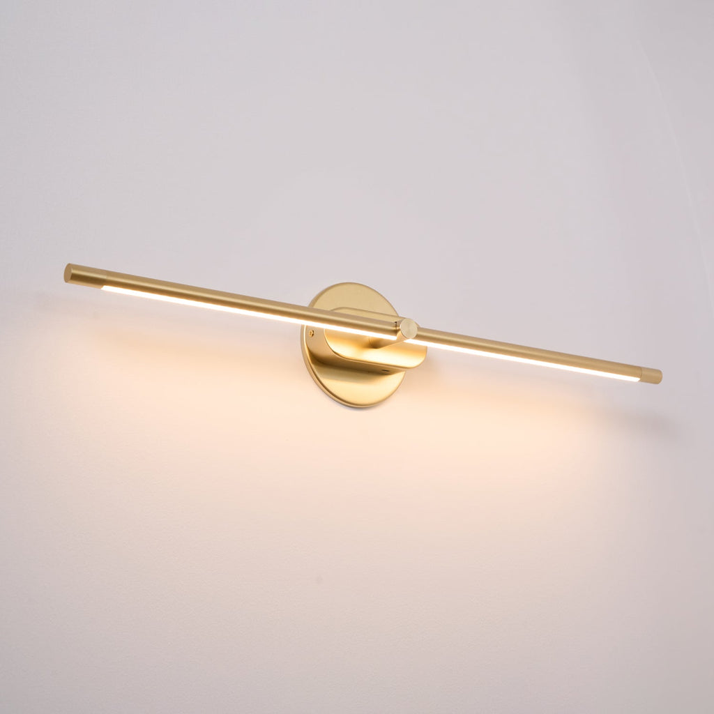 Wall Lamp, Rechargeable Cordless Linear LED, USB, Remote Dimmable