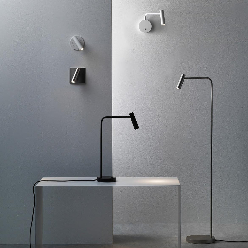 Recessed wall sconce with integrated LED head close-up
