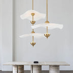 Envolee Double Biscuit pendant light shown against a neutral interior backdrop