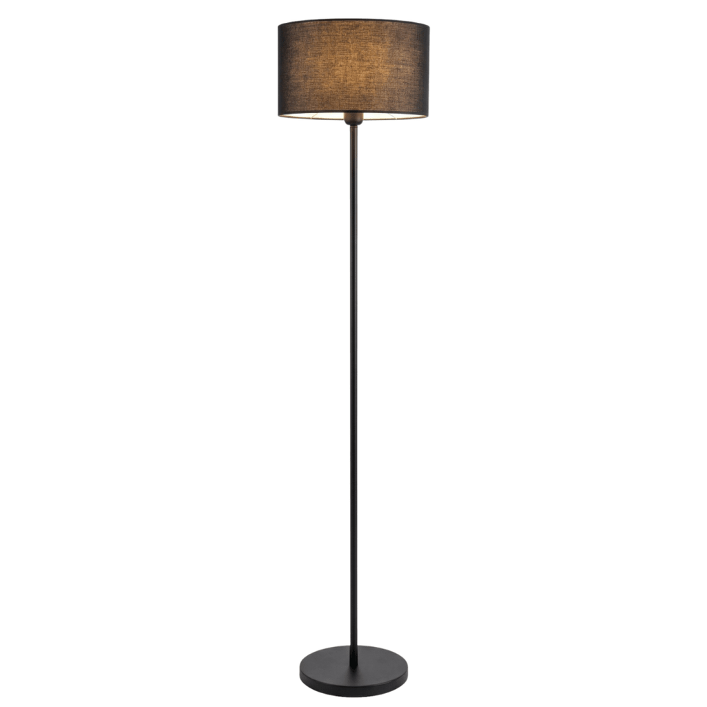 Gulvlampe, stofdiffusor, mesh-skærm, blødt stemningslys