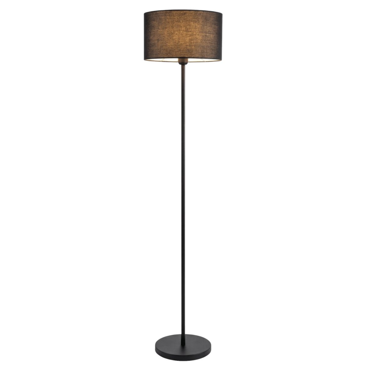 Gulvlampe, stofdiffusor, mesh-skærm, blødt stemningslys