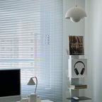 Flowerpot Pendant Light, Dual-Dome Aluminum Shade, Hardwired Ceiling Fixture