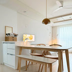 Flowerpot Pendant Light, Dual-Dome Aluminum Shade, Hardwired Ceiling Fixture