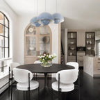 Flowerpot Pendant Light, Dual-Dome Aluminum Shade, Hardwired Ceiling Fixture