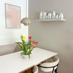 Flowerpot Pendant Light, Dual-Dome Aluminum Shade, Hardwired Ceiling Fixture