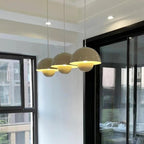 Flowerpot Pendant Light, Dual-Dome Aluminum Shade, Hardwired Ceiling Fixture