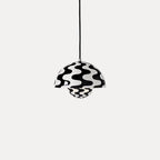 Flowerpot Pendant Light, Dual-Dome Aluminum Shade, Hardwired Ceiling Fixture