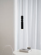 Pendant Light, Geometric Cylinder Cluster, E27, Black, Chrome or Gold
