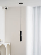 Pendant Light, Geometric Cylinder Cluster, E27, Black, Chrome or Gold