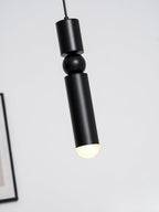 Pendant Light, Geometric Cylinder Cluster, E27, Black, Chrome or Gold