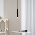 Pendant Light, Geometric Cylinder Cluster, E27, Black, Chrome or Gold