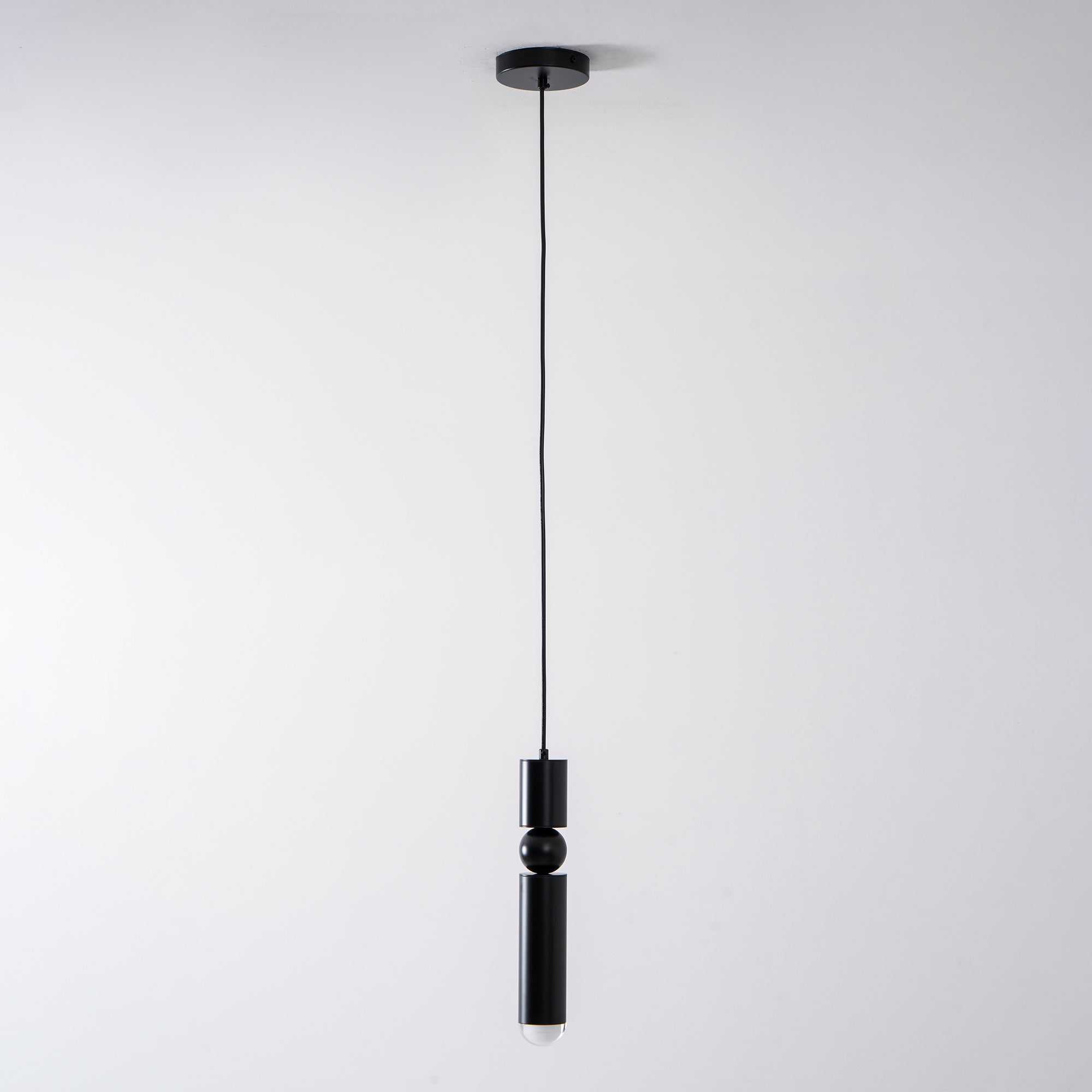 Pendant Light, Geometric Cylinder Cluster, E27, Black, Chrome or Gold