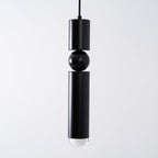 Pendant Light, Geometric Cylinder Cluster, E27, Black, Chrome or Gold