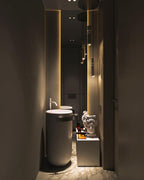 Pendant Light, Geometric Cylinder Cluster, E27, Black, Chrome or Gold