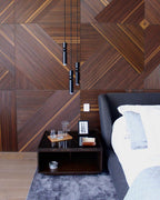 Pendant Light, Geometric Cylinder Cluster, E27, Black, Chrome or Gold