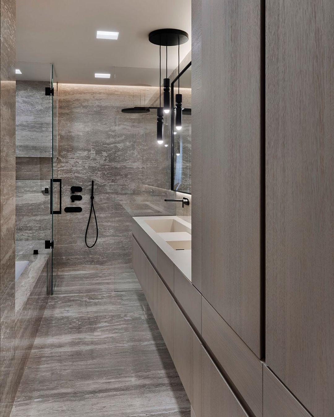 Pendant Light, Geometric Cylinder Cluster, E27, Black, Chrome or Gold