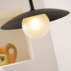 Swing Arm Wall Lamp, Frosted Glass Shade, G9, Plug-In, Gea