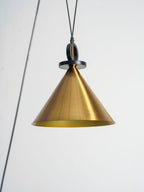 Geometrisk lysekrone, modulære glasskærme, E14-fatning, guld eller sort