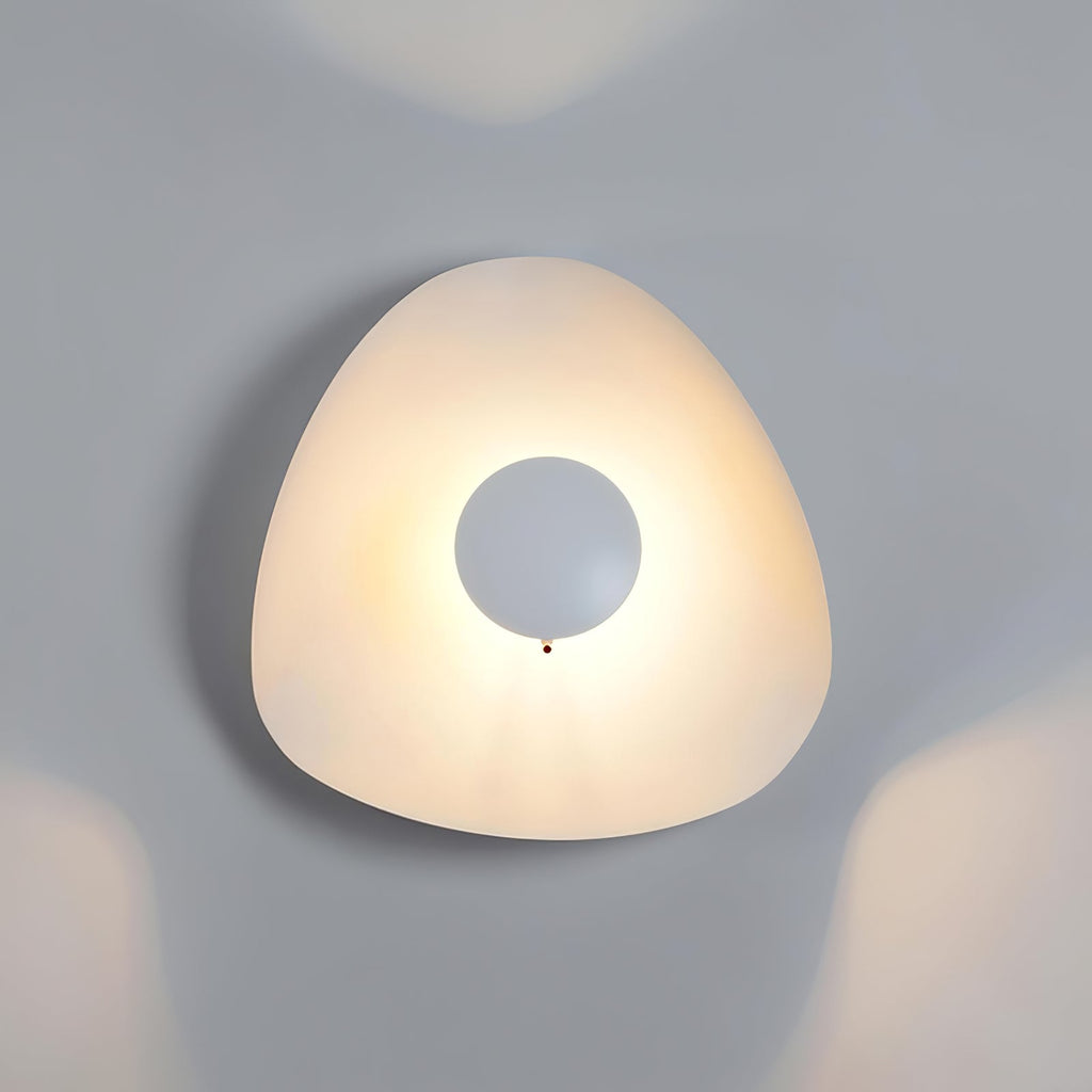 Loftlampe, buet skærm i stål, integreret LED, dæmpbar