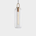 Pendant Light, Copper-Plated Glass Shade, E26/E27, Hardwired