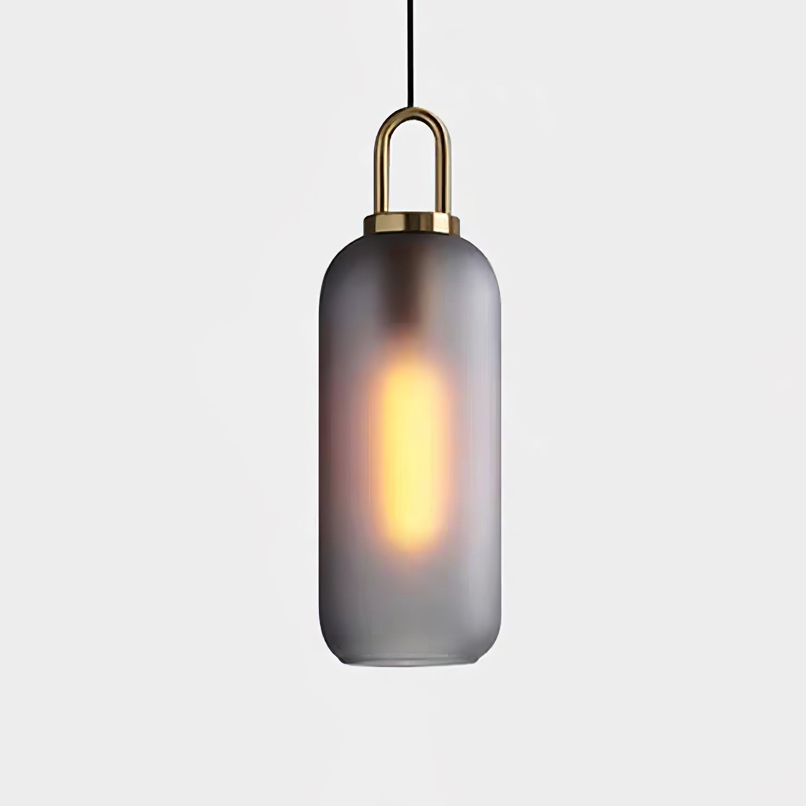 Pendant Light, Copper-Plated Glass Shade, E26/E27, Hardwired