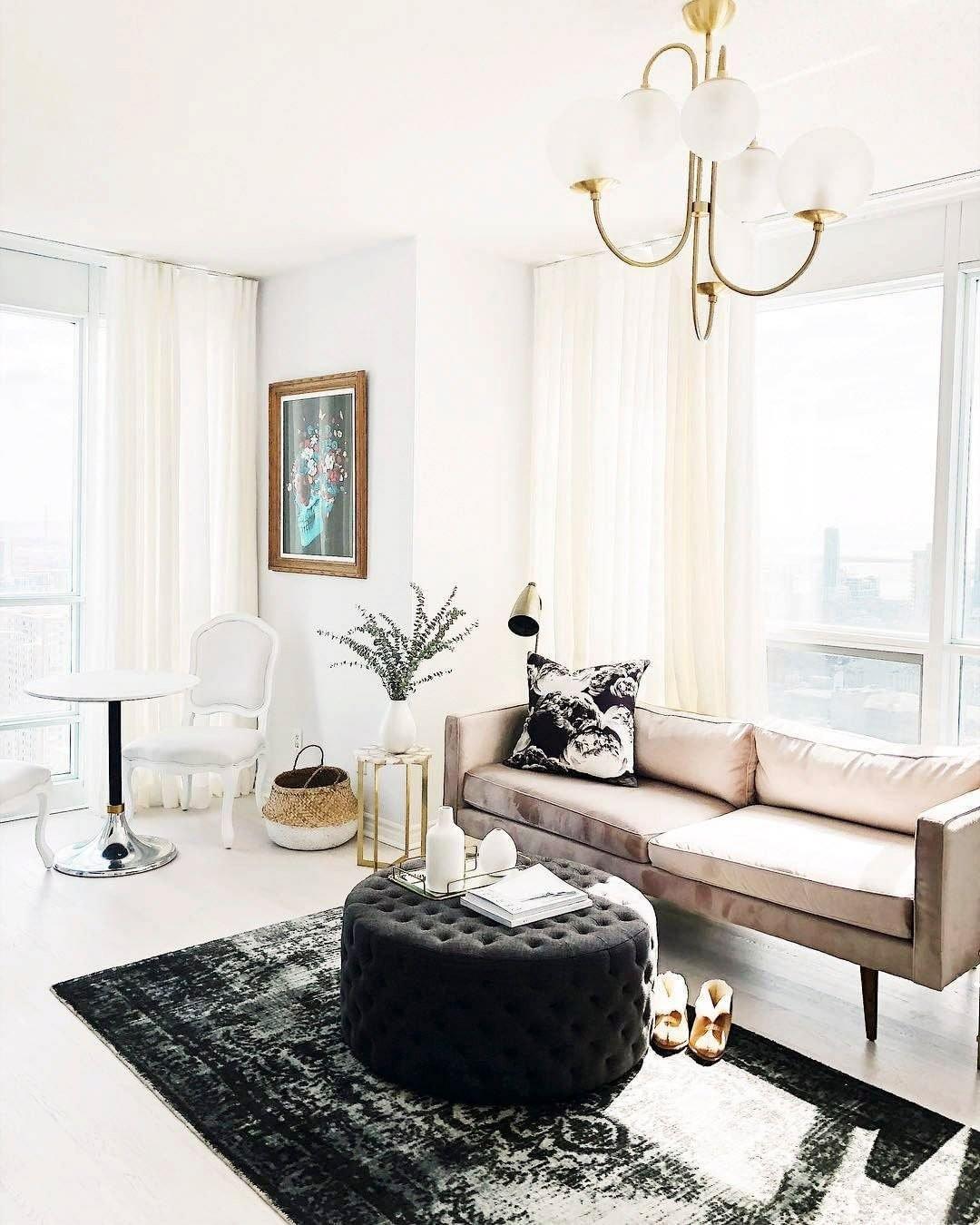 Gooseneck Chandelier, Wrought Iron, White Glass Globes, E14