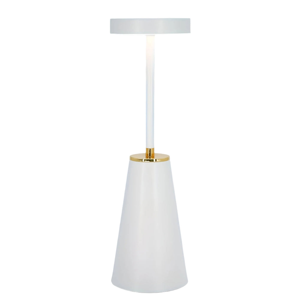 Cordless Table Lamp With Rechargeable Battery, Touch-Dim LED
