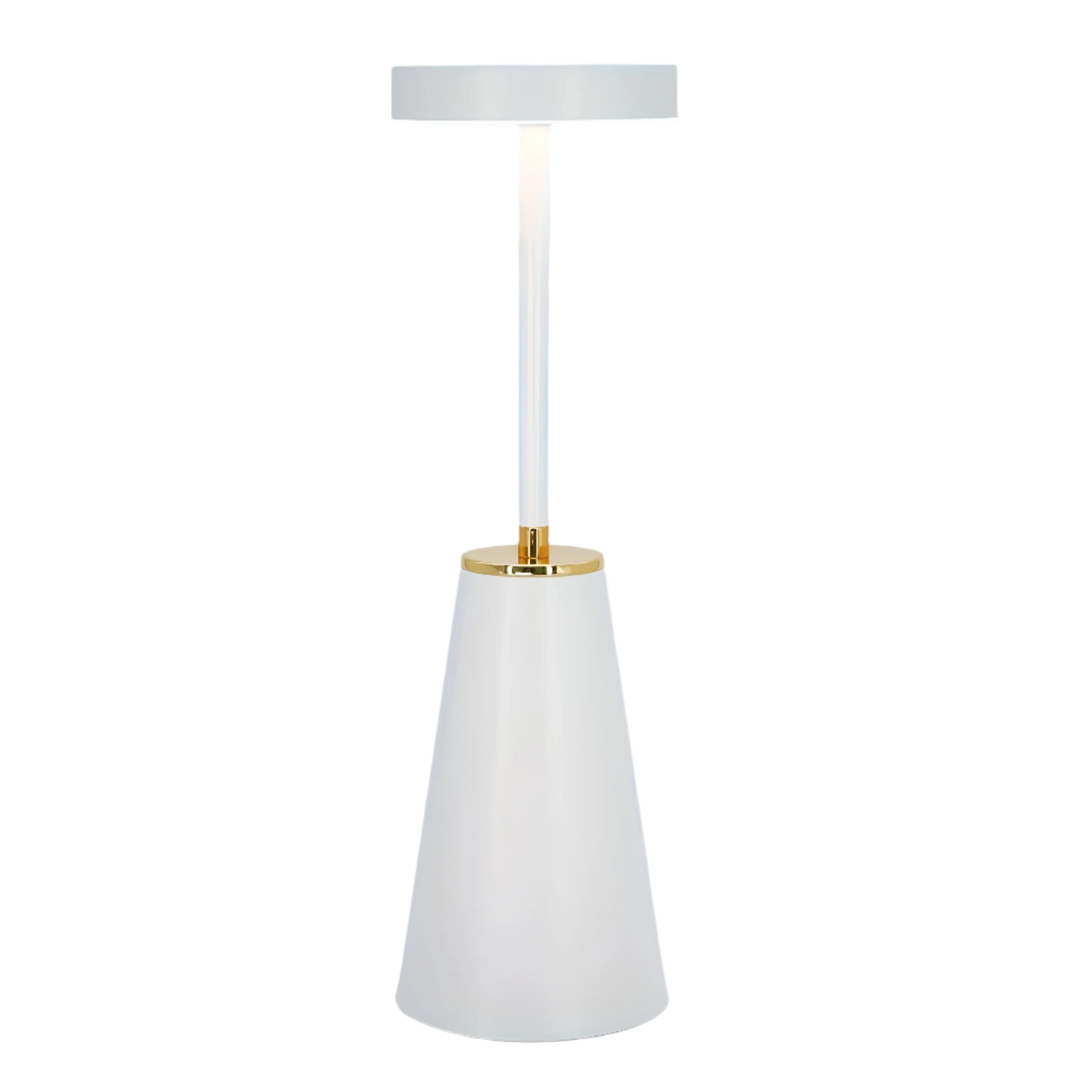 Cordless Table Lamp With Rechargeable Battery, Touch-Dim LED