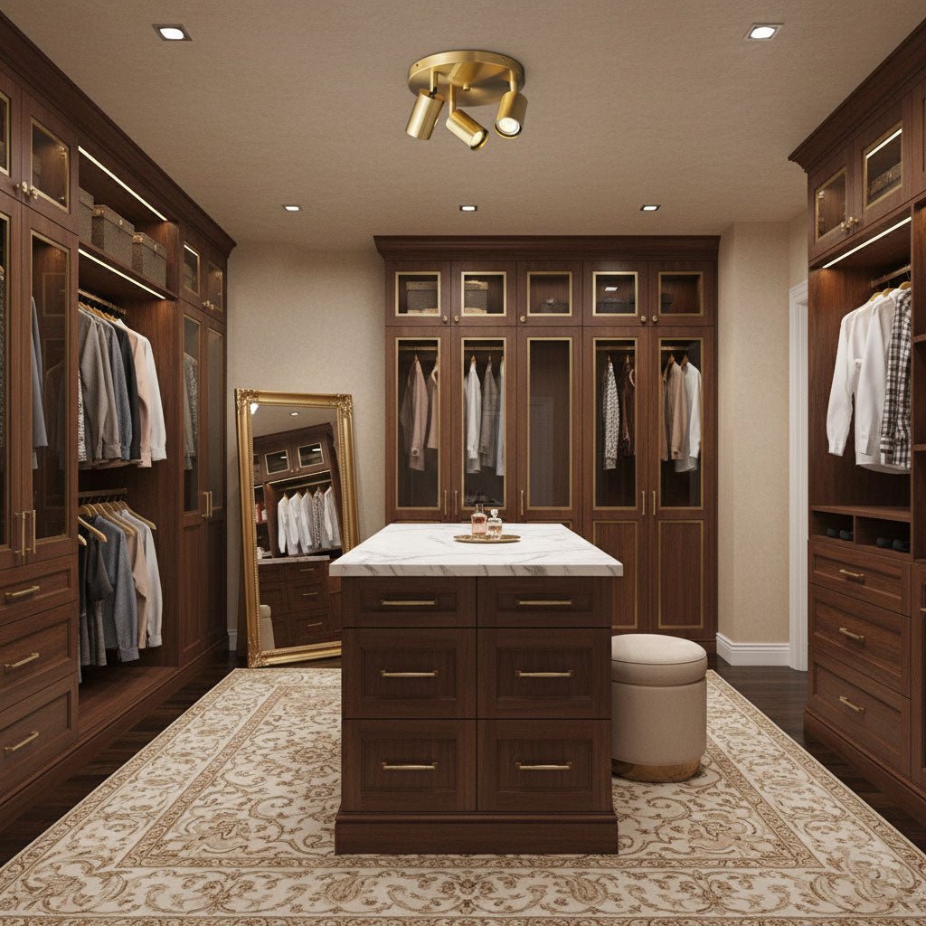 Black spotlight ceiling light with three angled GU10 heads