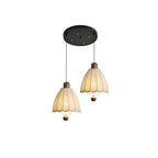 A round ceiling plate holds two of these Clérachic pendants, shown side by side on white.