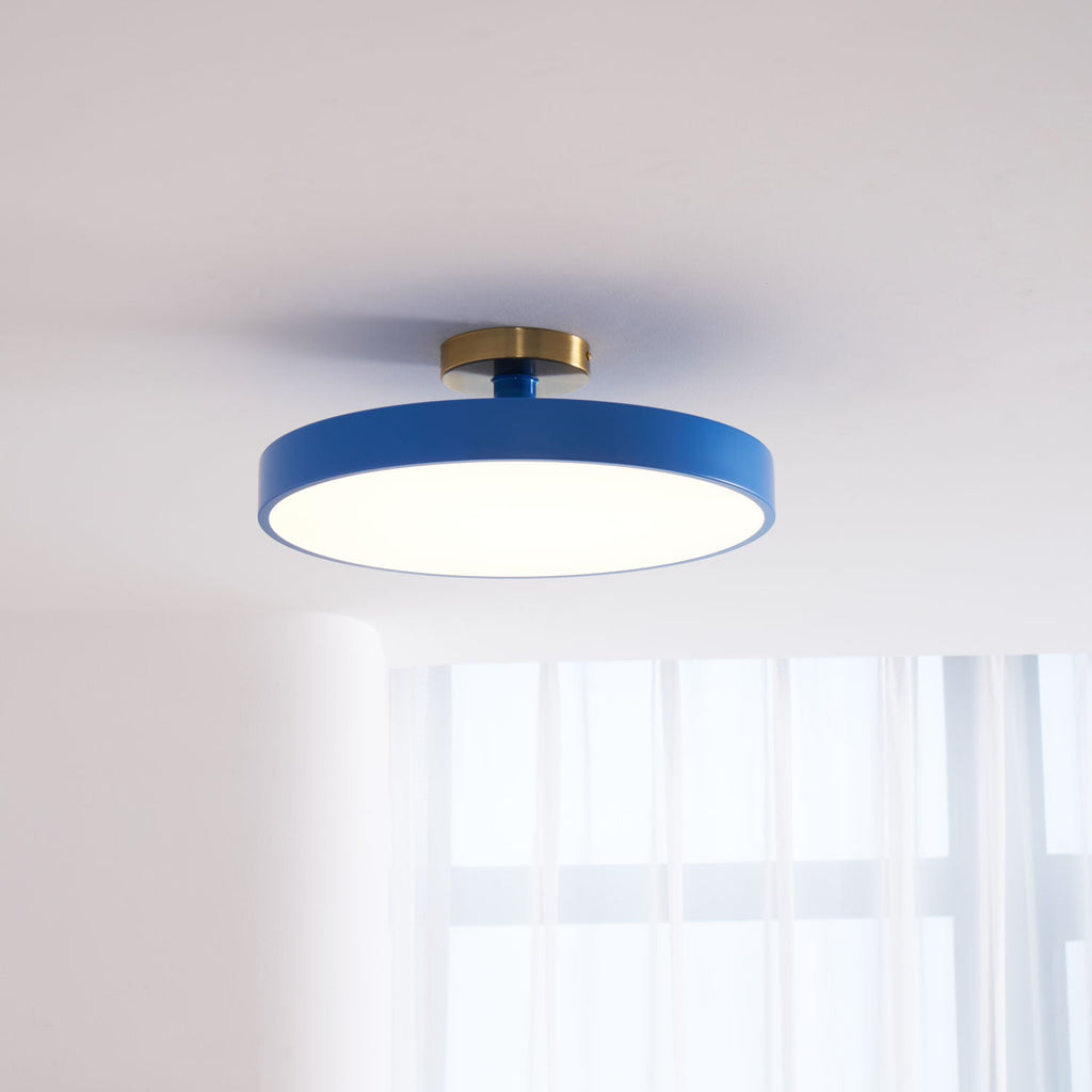 Flush Mount Ceiling Light, Isla Wide Diffuser, LED, Dimmable, 6 Colours
