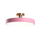 Flush Mount Ceiling Light, Isla Wide Diffuser, LED, Dimmable, 6 Colours