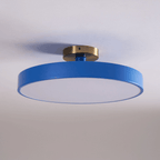 Diagram of flush mount ceiling light showing diameter and height