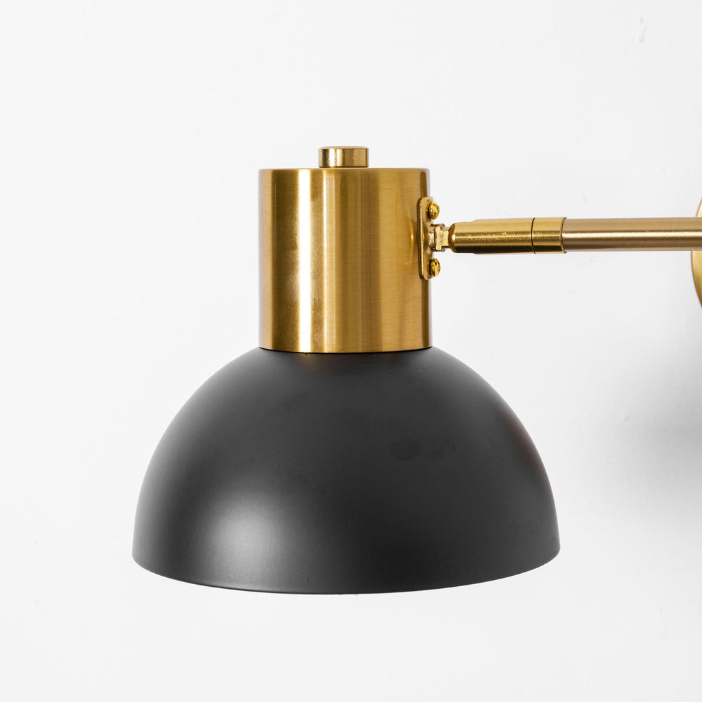 Swing Arm Wall Lamp, Plug In, Adjustable 360 Arm, E27 Socket