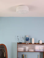 Adler ceiling light mounted in a bright modern room