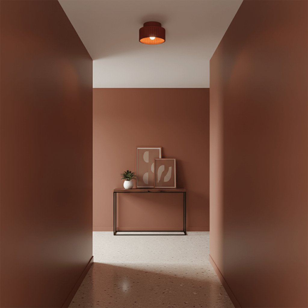 Diagram showing pleated resin ceiling light colour options