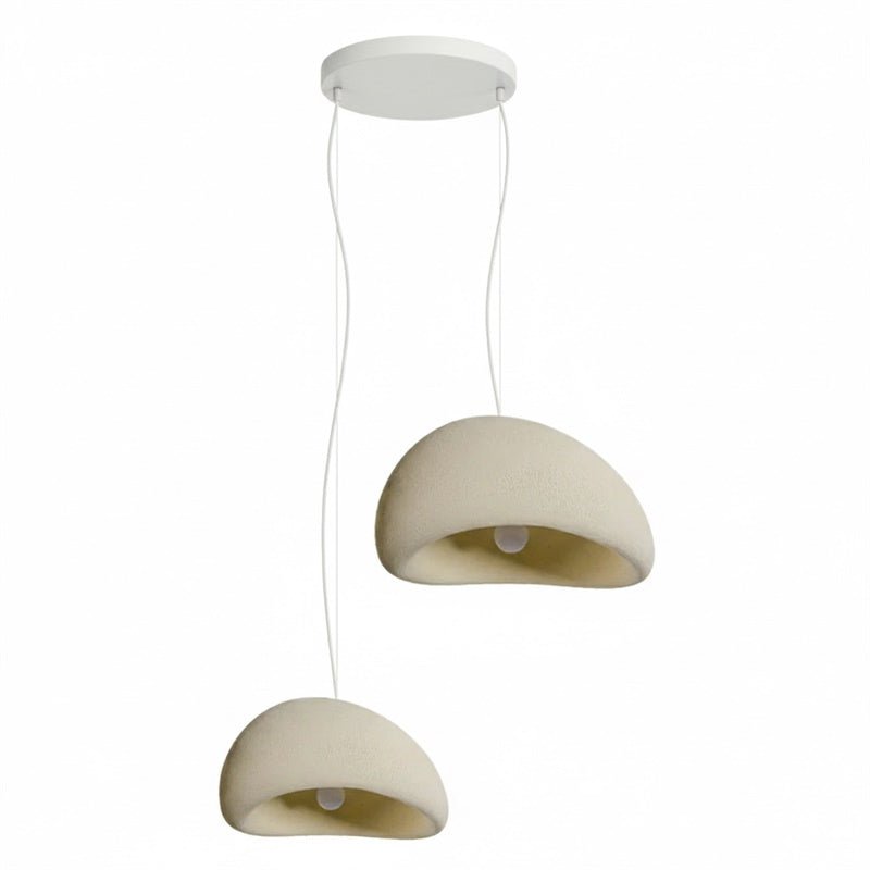 Wabi-Sabi Organic Chandelier - Sculptural Statement Light