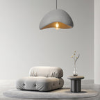 Selene Halia pendant light moon-inspired shade in a styled room